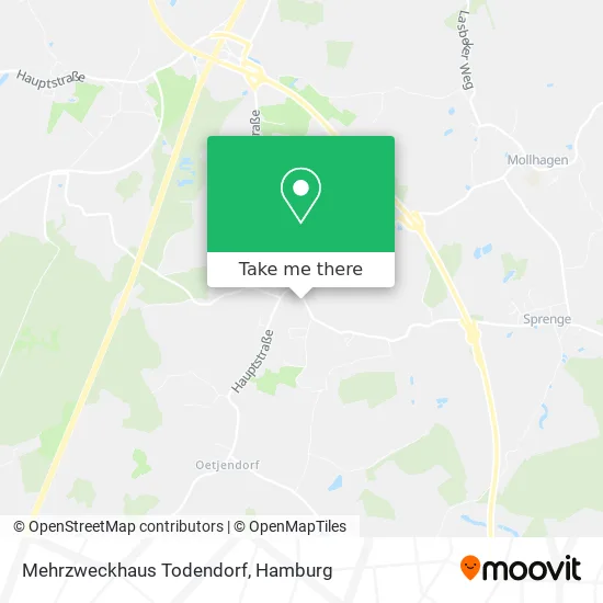 Карта Mehrzweckhaus Todendorf