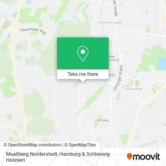 Карта Muellberg Norderstedt
