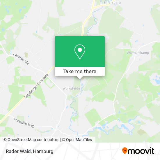 Карта Rader Wald