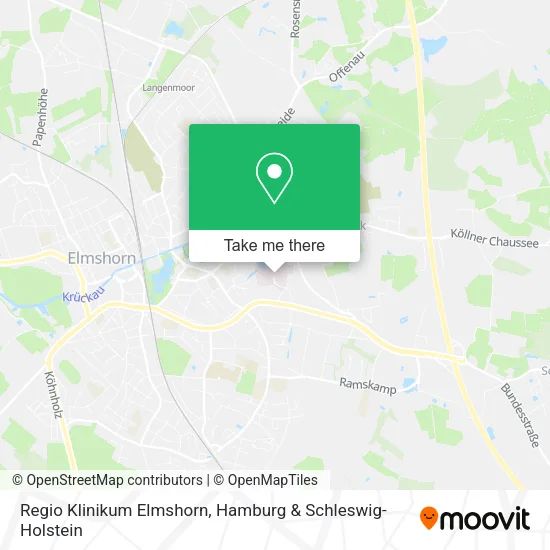 Карта Regio Klinikum Elmshorn