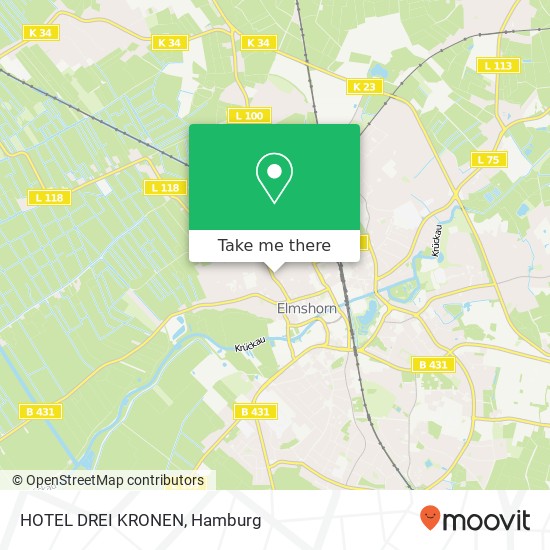 HOTEL DREI KRONEN map