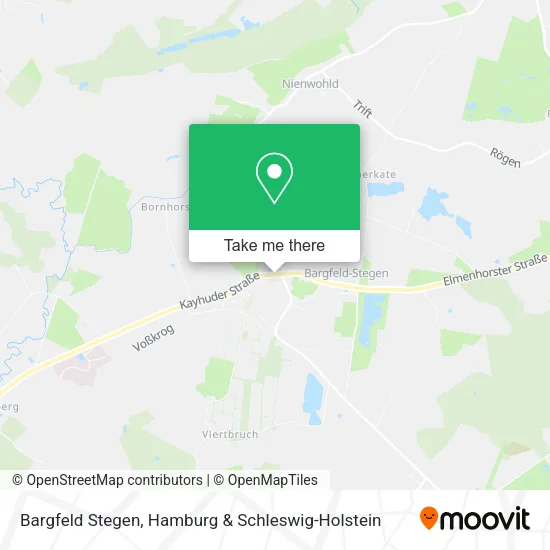 Карта Bargfeld Stegen