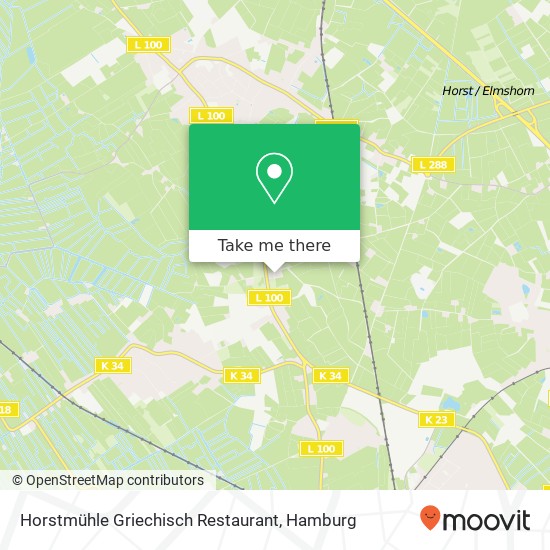 Horstmühle Griechisch Restaurant map