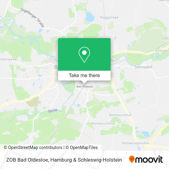 Карта ZOB Bad Oldesloe