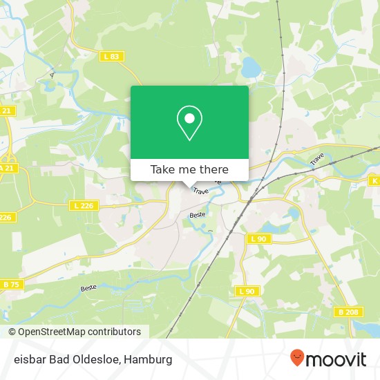 eisbar Bad Oldesloe map