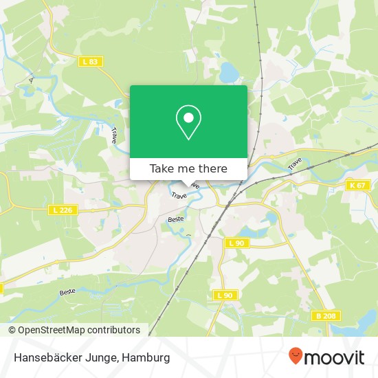 Hansebäcker Junge map