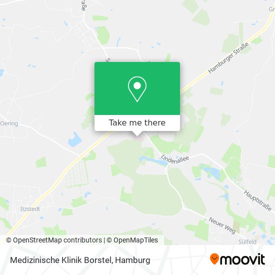 Medizinische Klinik Borstel map