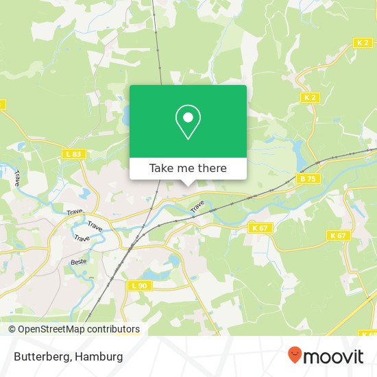 Butterberg map