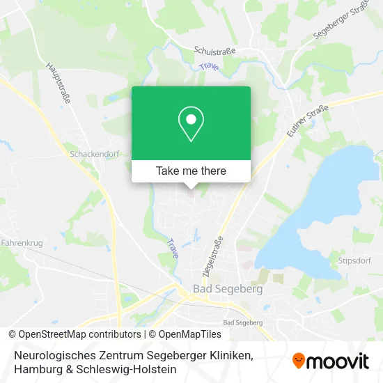 Карта Neurologisches Zentrum Segeberger Kliniken