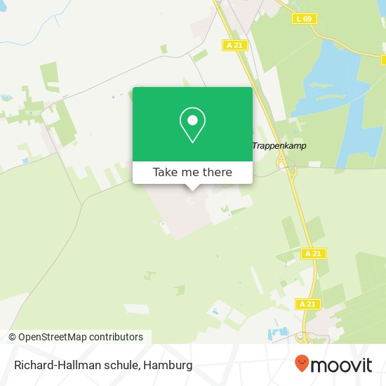 Richard-Hallman schule map