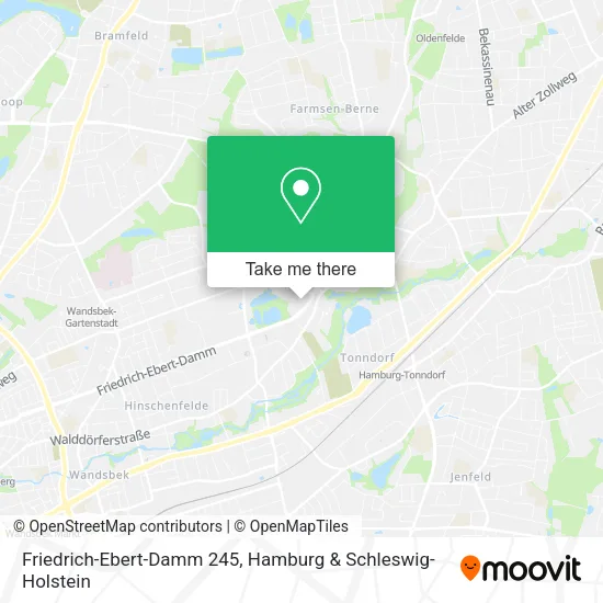 Friedrich-Ebert-Damm 245 map