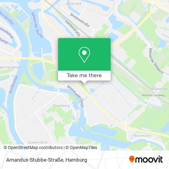 Amandus-Stubbe-Straße map