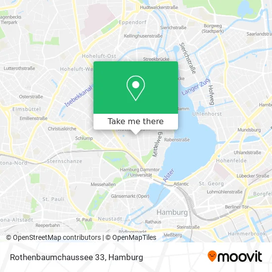 Карта Rothenbaumchaussee 33