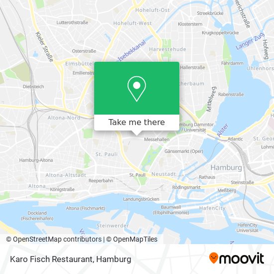 Karo Fisch Restaurant map