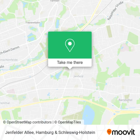 Карта Jenfelder Allee