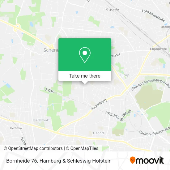 Карта Bornheide 76
