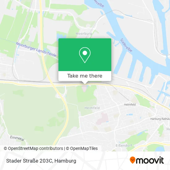 Карта Stader Straße 203C