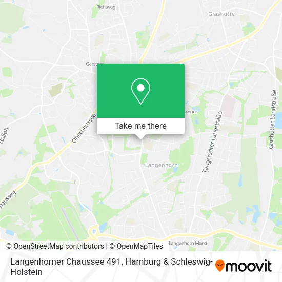 Карта Langenhorner Chaussee 491
