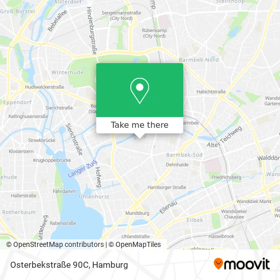 Карта Osterbekstraße 90C