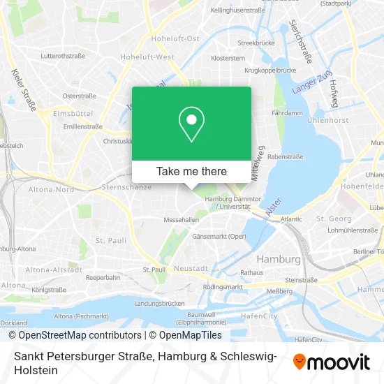 Карта Sankt Petersburger Straße