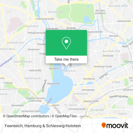 Карта Feenteich