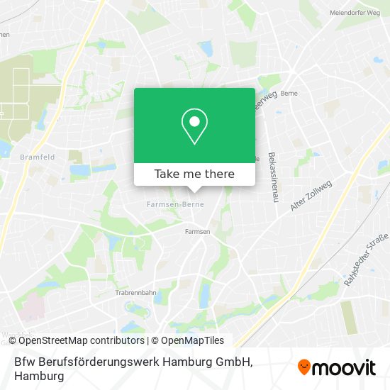 Bfw Berufsförderungswerk Hamburg GmbH map