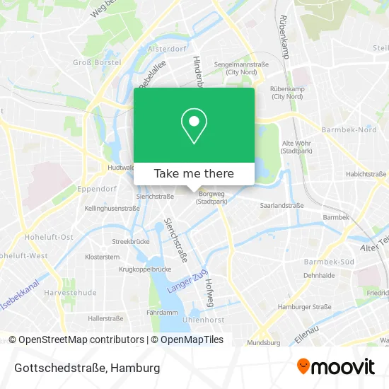 Карта Gottschedstraße