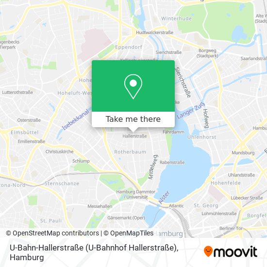 U-Bahn-Hallerstraße (U-Bahnhof Hallerstraße) map