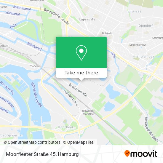 Moorfleeter Straße 45 map