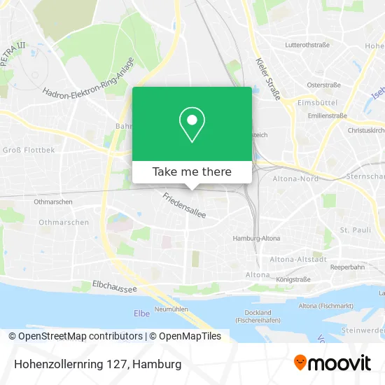 Карта Hohenzollernring 127