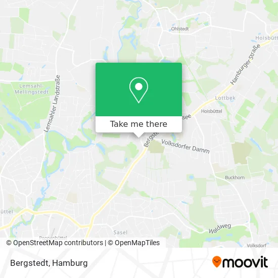 Карта Bergstedt