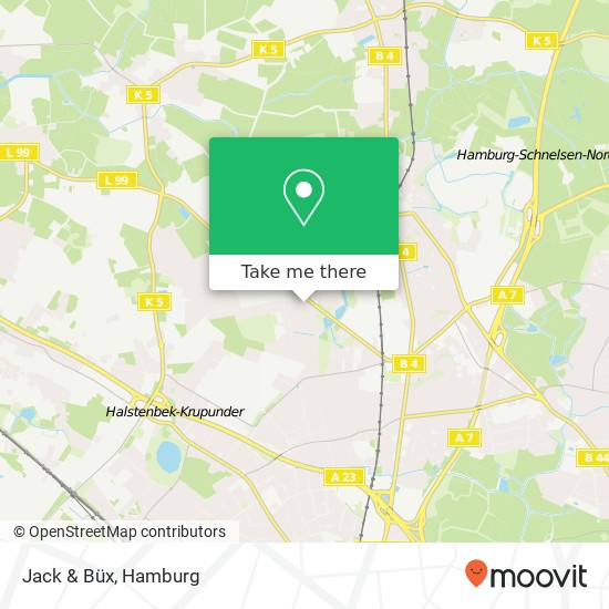 Jack & Büx map