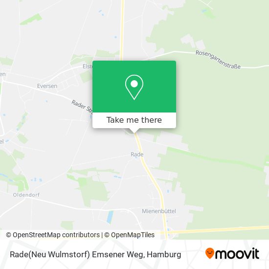 Rade(Neu Wulmstorf) Emsener Weg map