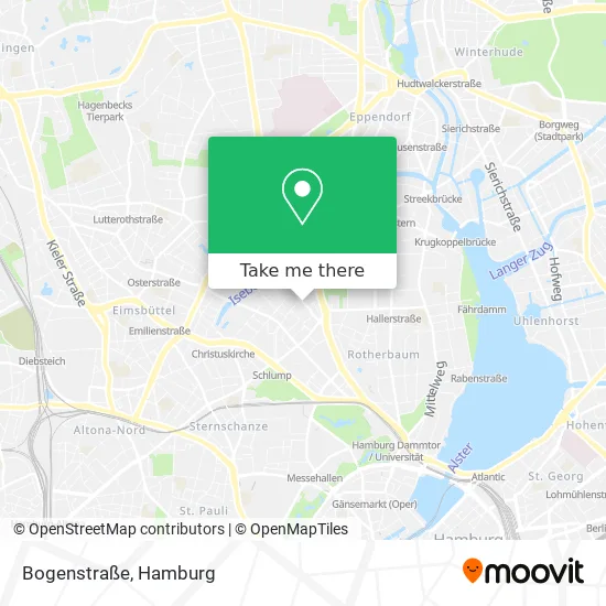 Карта Bogenstraße