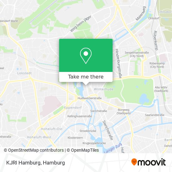 KJRI Hamburg map