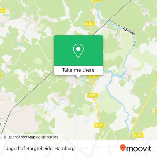 Jägerhof Bargteheide map