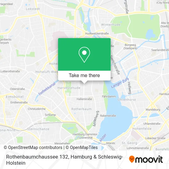 Карта Rothenbaumchaussee 132