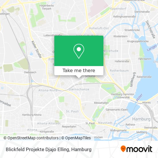 Blickfeld Projekte Djajo Elling map