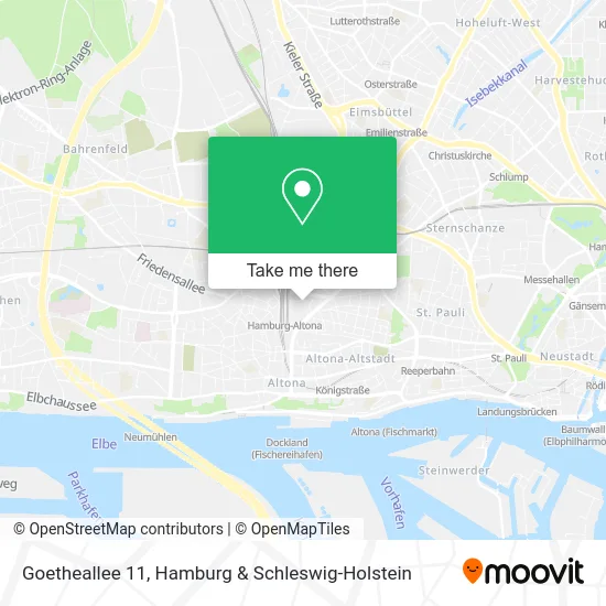 Карта Goetheallee 11