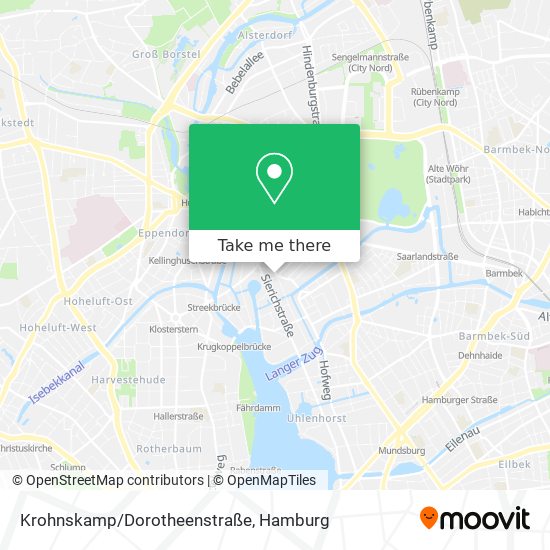 Карта Krohnskamp/Dorotheenstraße