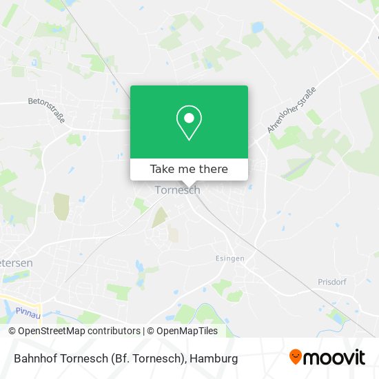 Bahnhof Tornesch (Bf. Tornesch) map