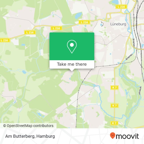 Am Butterberg map