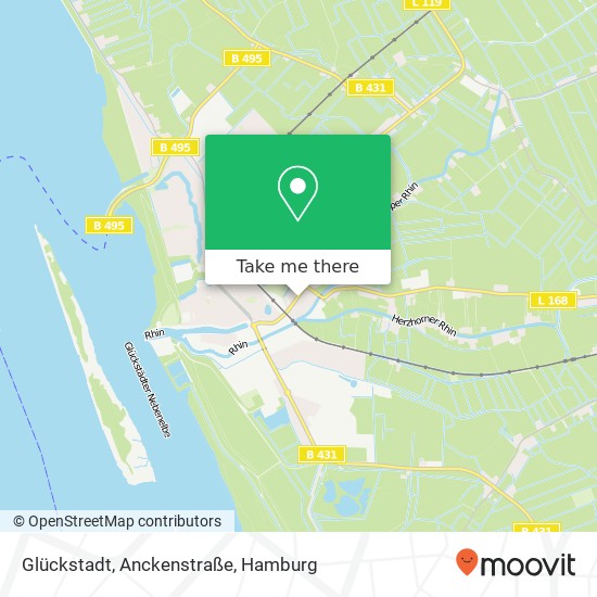 Glückstadt, Anckenstraße map