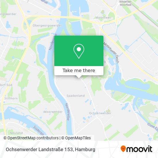 Ochsenwerder Landstraße 153 map