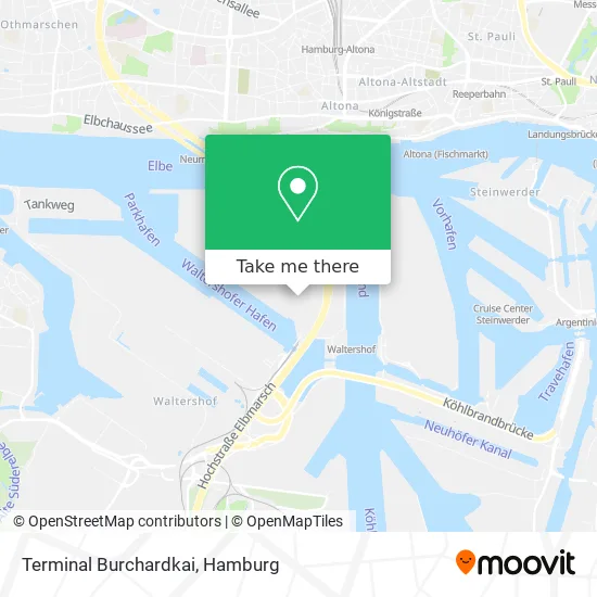 Карта Terminal Burchardkai