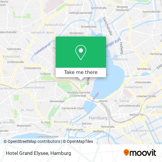 Hotel Grand Elysee map