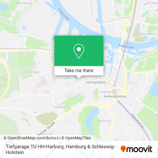 Карта Tiefgarage TU HH-Harburg