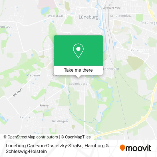 Карта Lüneburg Carl-von-Ossietzky-Straße