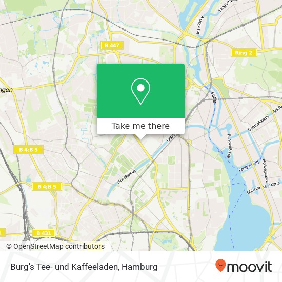 Burg's Tee- und Kaffeeladen map