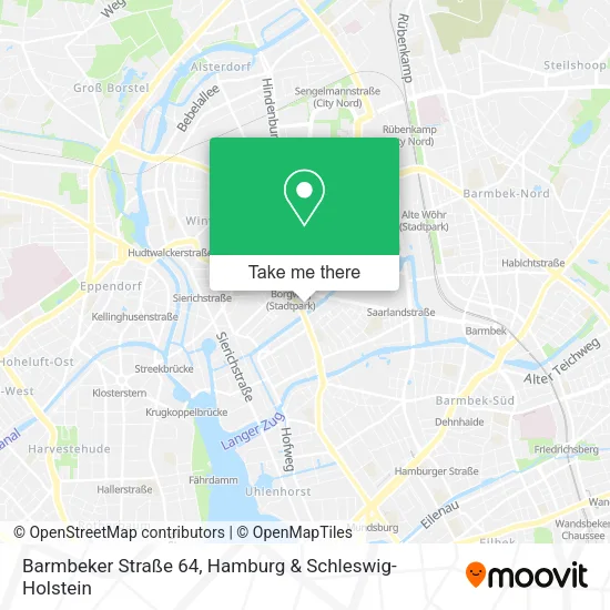 Карта Barmbeker Straße 64